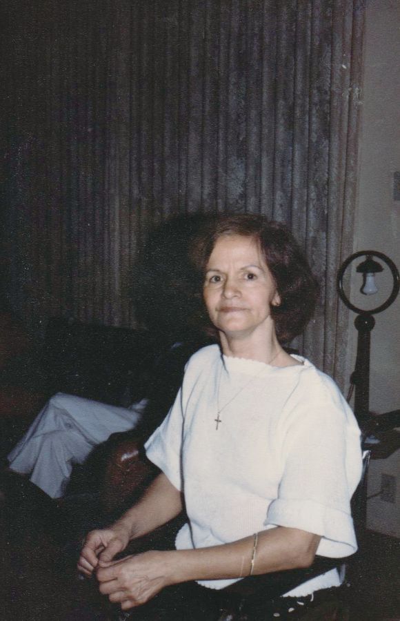 Tia Therezinha em 1985.