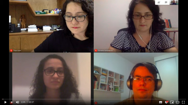 Live discussion webinar with the Embaixadoras project, in January 2020.